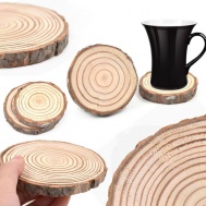 Drewniana podkładka - pierścień drzewa