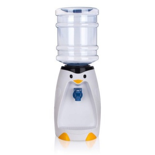 Dystrybutor wody 2,25 l - pingwin biały
