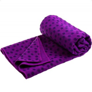 Antypoślizgowy ręcznik - fioletowy
