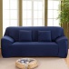 Elastyczny pokrowiec na sofę - niebieski