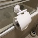 Uchwyt na papier toaletowy z przyssawką
