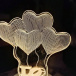 Dekoracyjna lampa 3D - serca