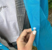 Płaszcz przeciwdeszczowy - niebieski