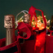 Świąteczna torba na wino - Święty Mikołaj