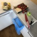 Zawieszany kosz na śmieci z przykrywką